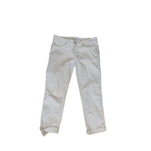 Ann Taylor LOFT Size 2 White Denim Jeans